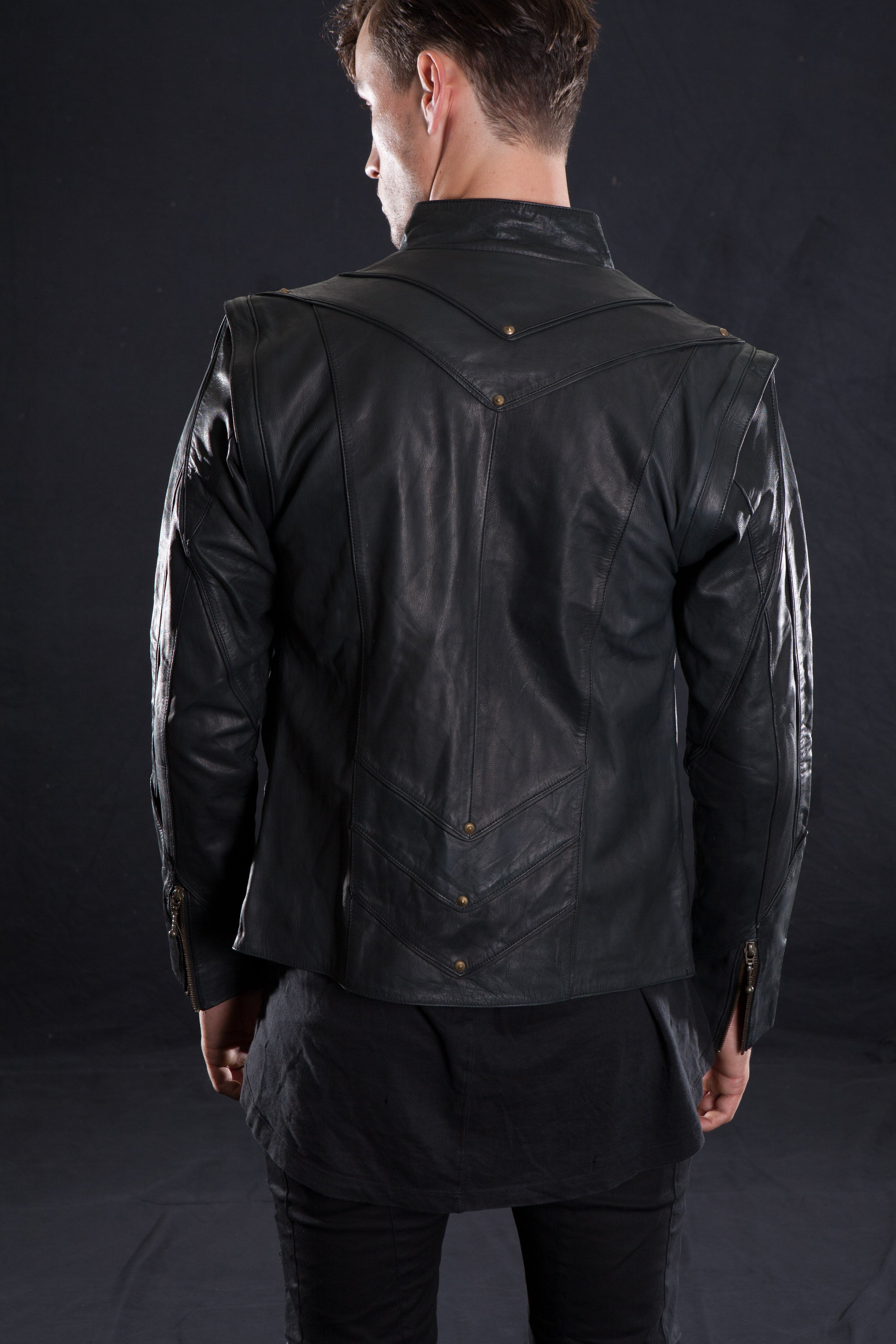 TRYST JACKET Leather Jacket | littleKINGDesigns