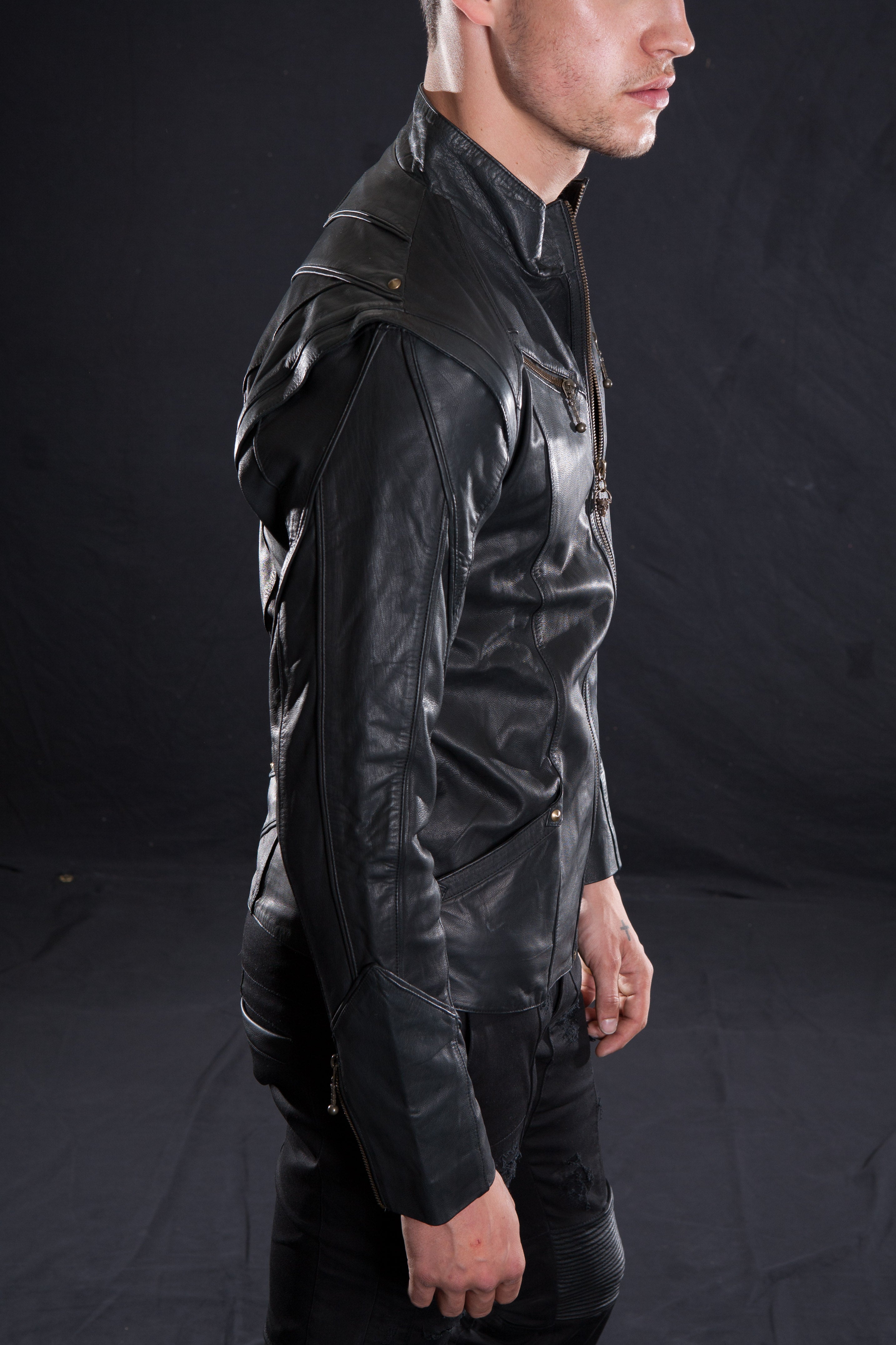 TRYST JACKET Leather Jacket | littleKINGDesigns