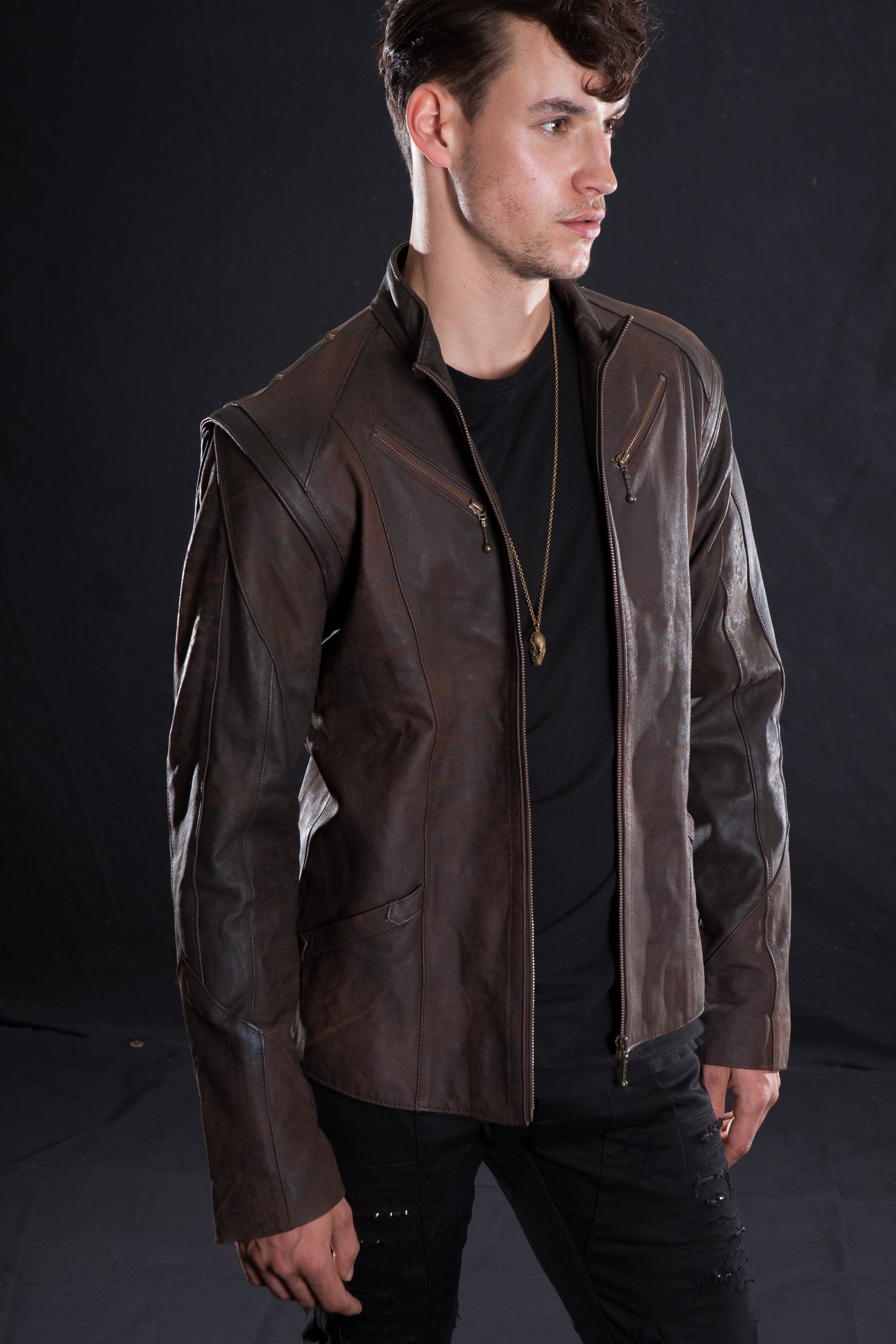 TRYST JACKET Leather Jacket | littleKINGDesigns