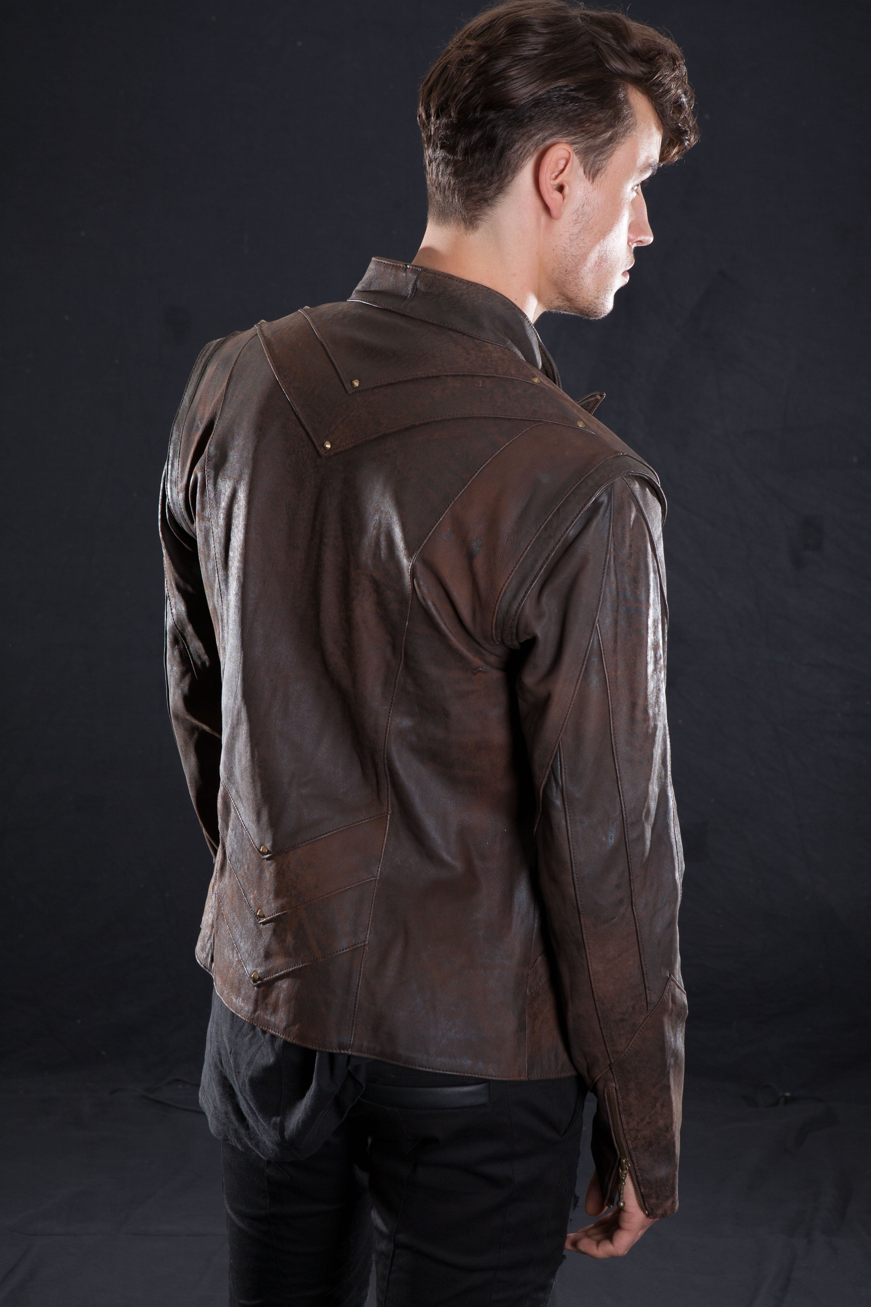 TRYST JACKET Leather Jacket | littleKINGDesigns