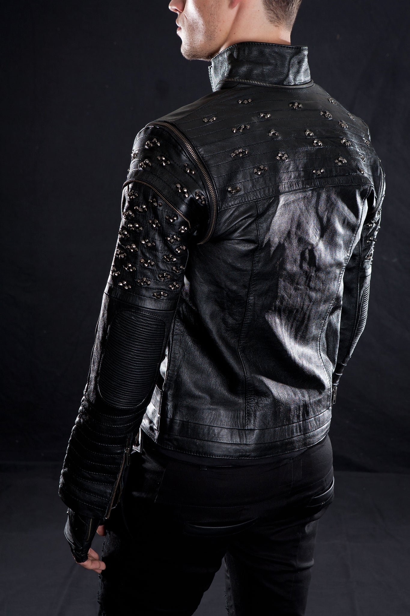 SHREDDED JACKET Leather Jacket | littleKINGDesigns